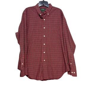 Lauren Ralph Lauren Red Plaid Men's Shirt